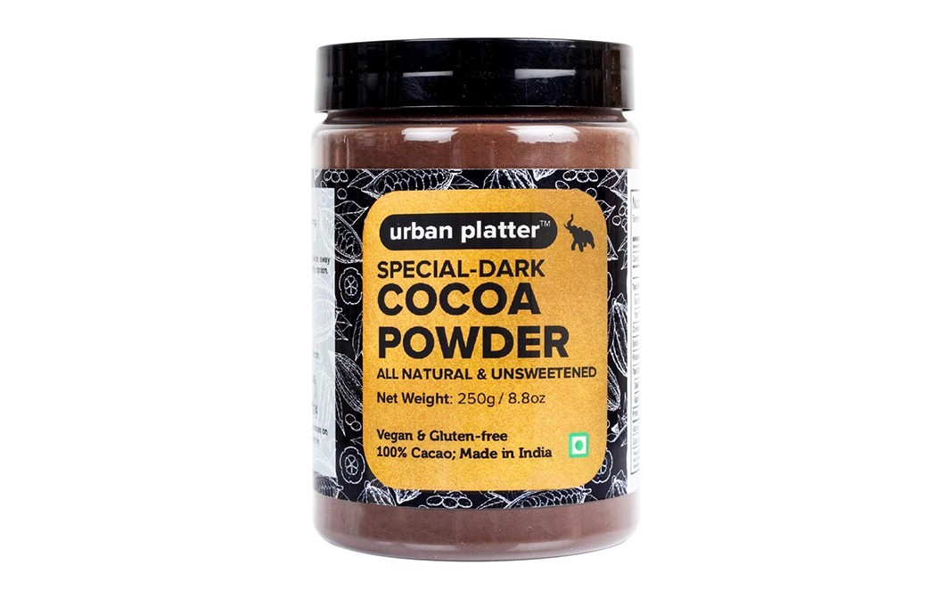 Urban Platter Special-Dark Cocoa Powder    Plastic Jar  250 grams